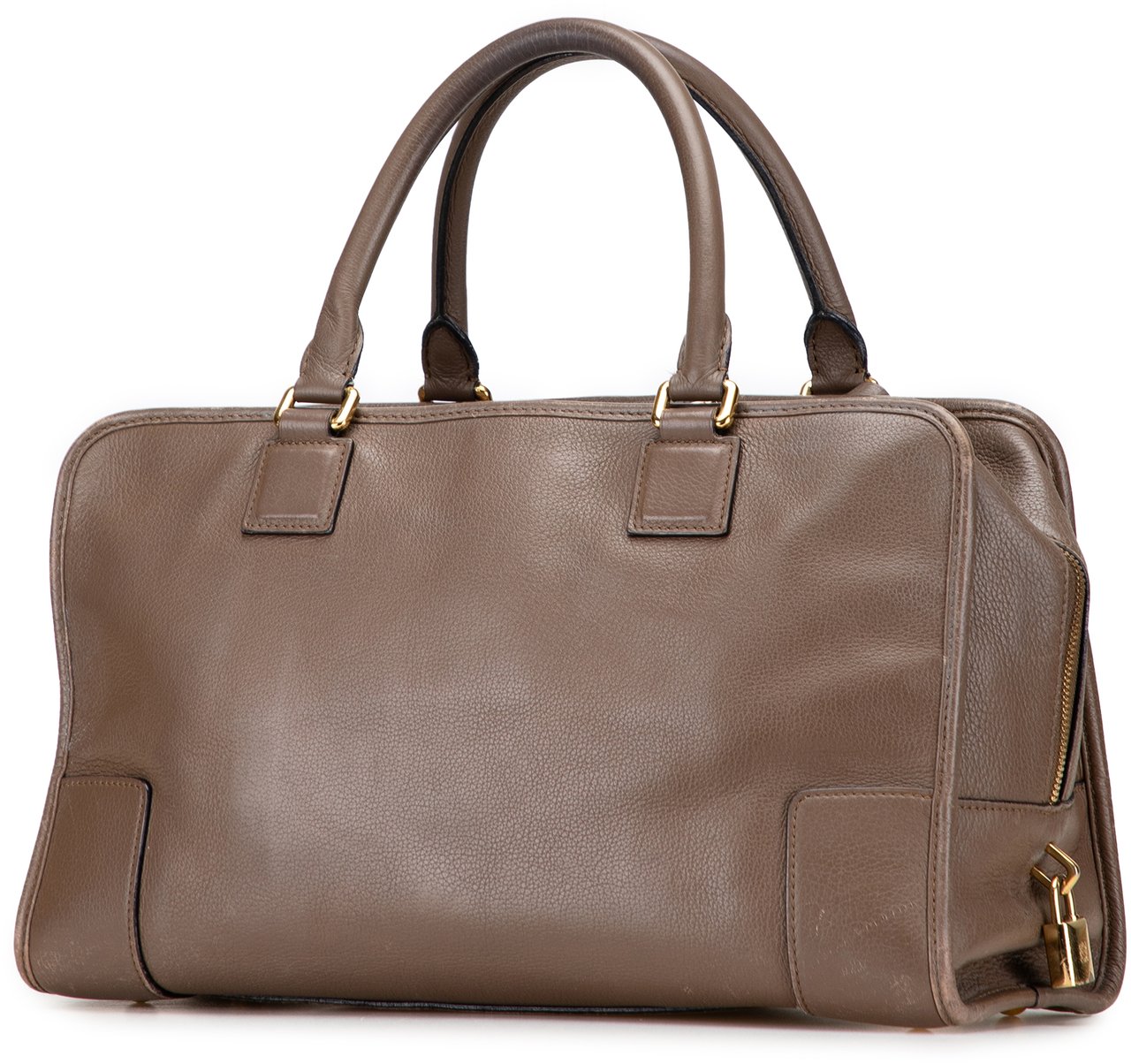 Loewe Leather Amazona 36 Bruin