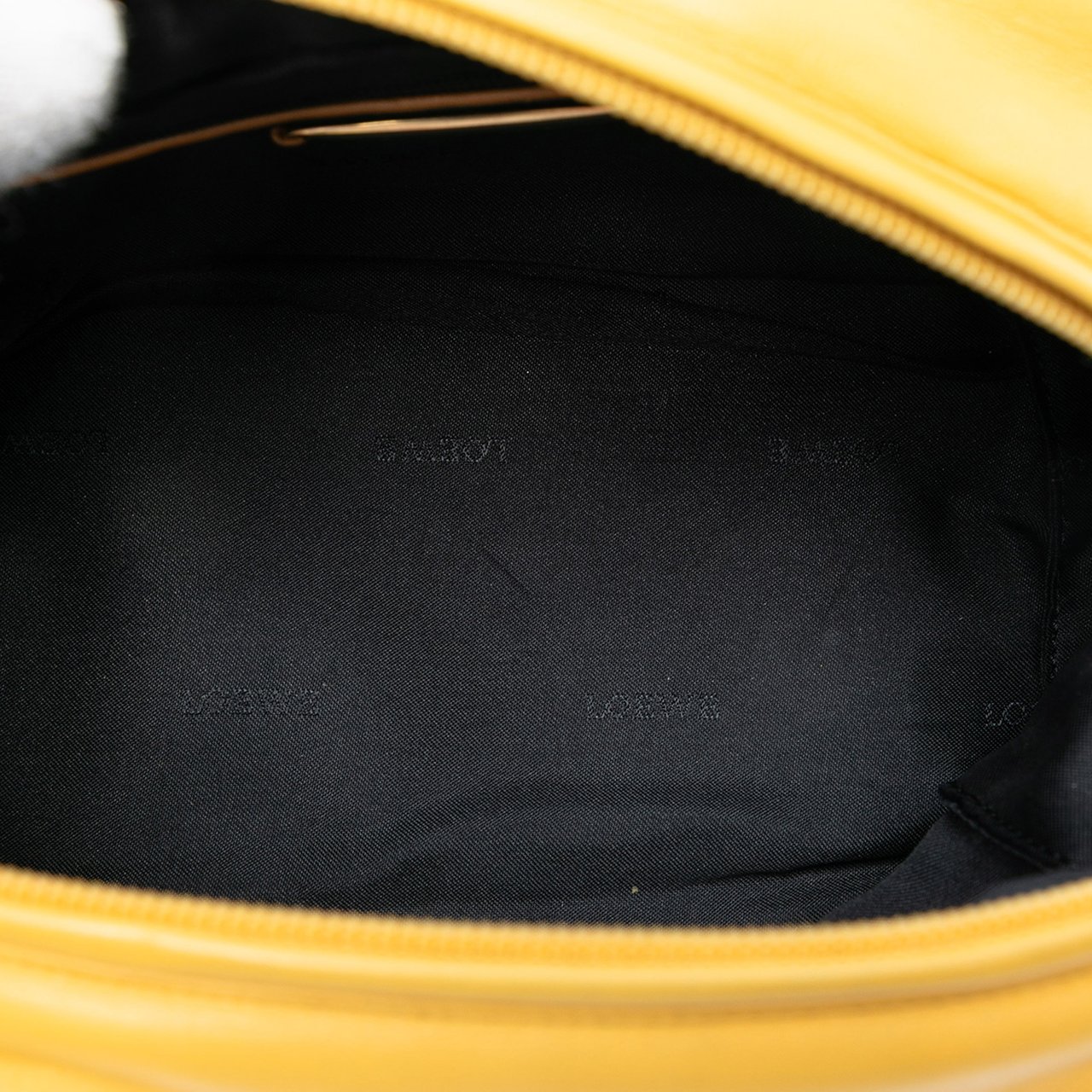 Loewe Mini Leather Anagram Handbag Geel