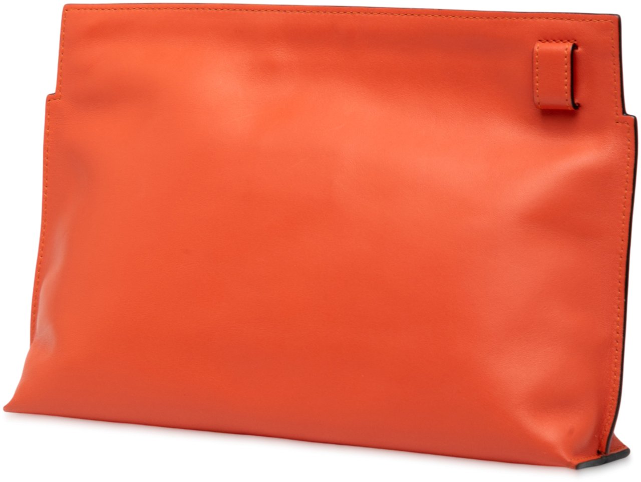 Loewe Mini Leather T Pouch Oranje