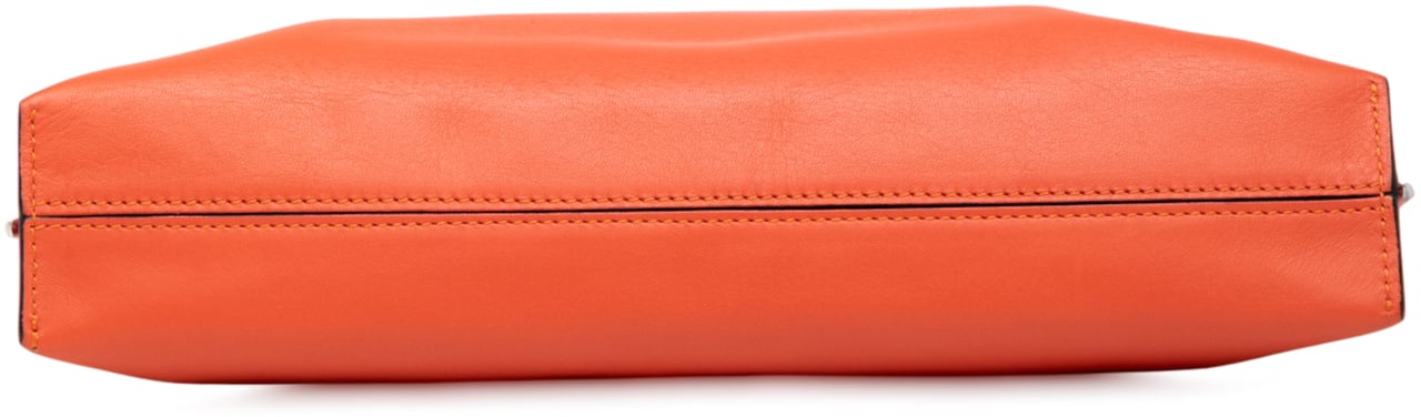 Loewe Mini Leather T Pouch Oranje