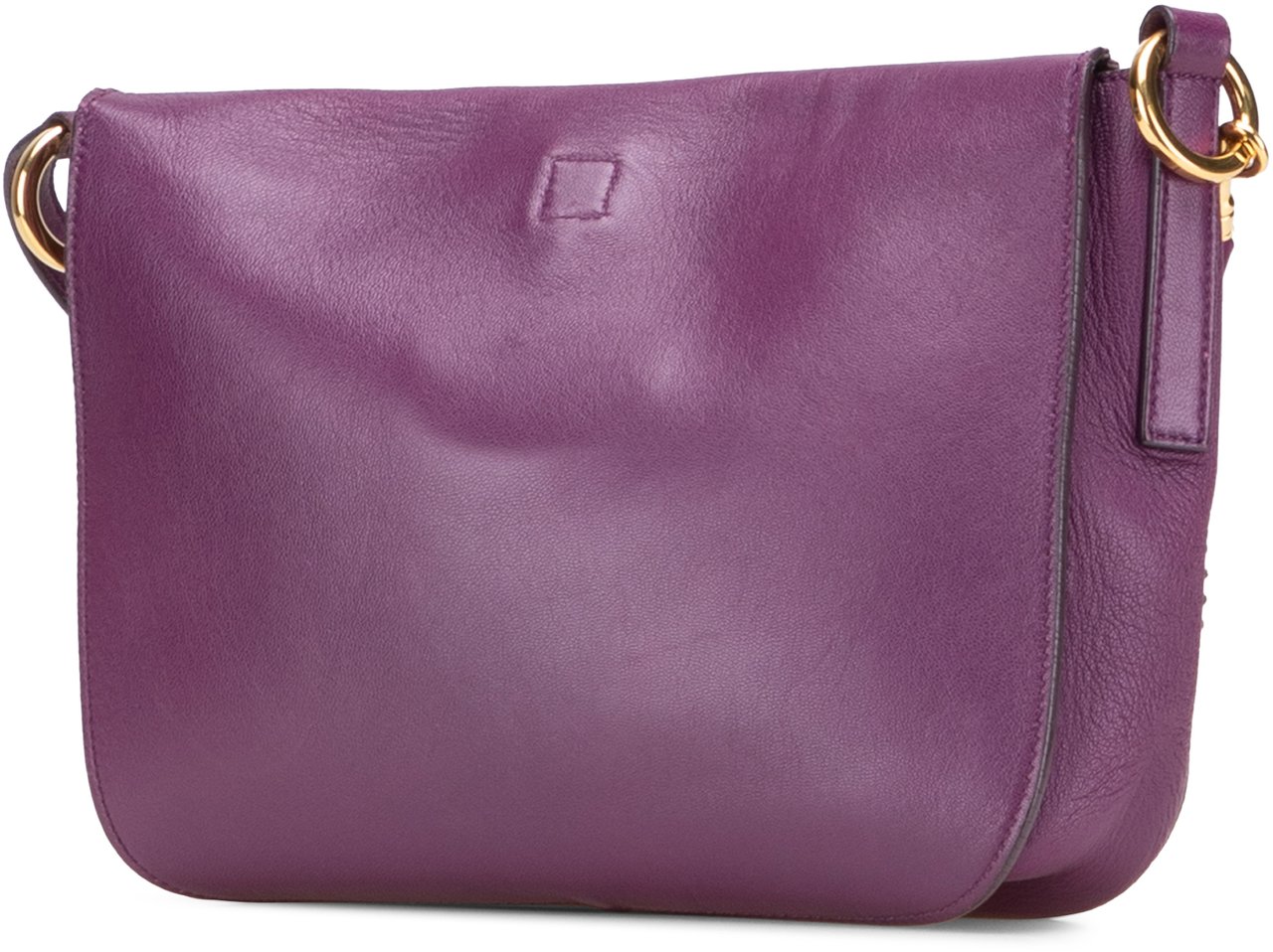 Loewe Nappa Anagram Tassel Crossbody Paars