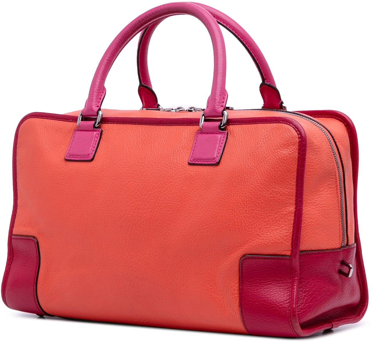 Loewe Tricolor Leather Amazona 36 Oranje