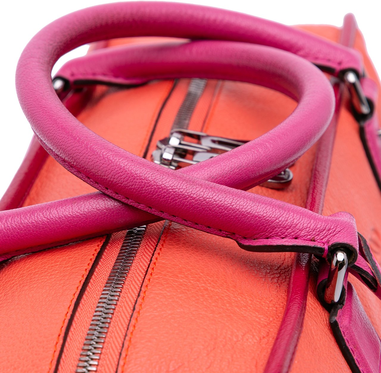 Loewe Tricolor Leather Amazona 36 Oranje