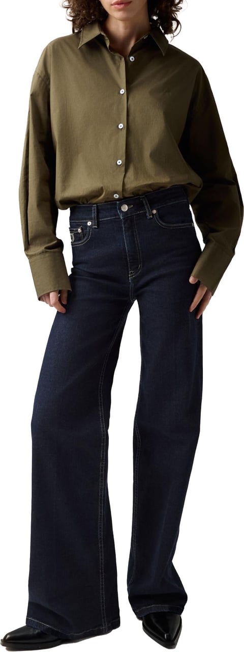 Lois Jeans Lois Palazzo Jeans Donkerblauw 2142-8063 Blauw