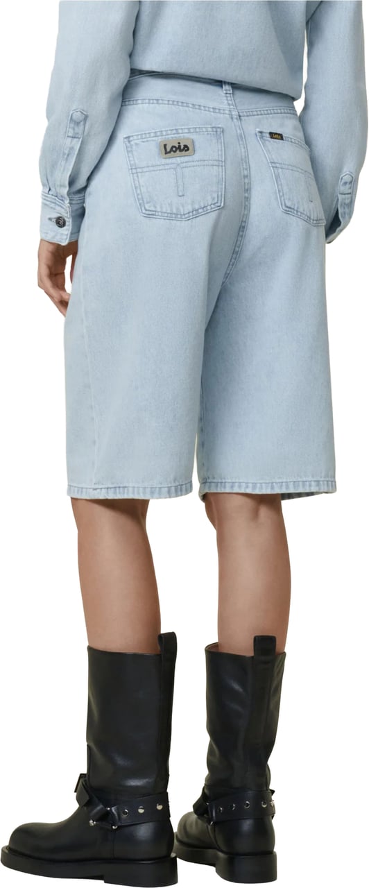 Lois Jeans Lois Camille Short Shorts Lichtblauw 3320-7973 Blauw