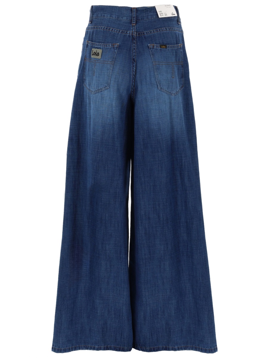 Lois Jeans Blue New Marlene High-Waisted Jeans Groen