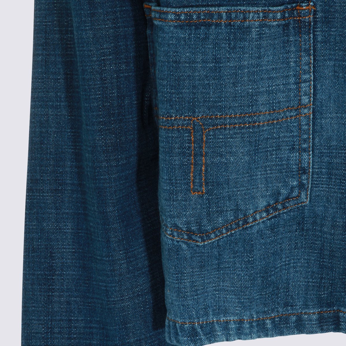 Lois Jeans Button-Up Denim Jacket with Contrast Stitching and Metallic Buttons Groen