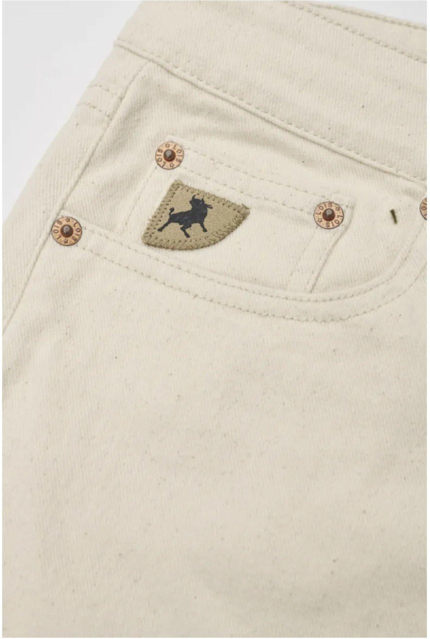 Lois Jeans Lois New Dana-r Jeans Ecru 3601-8108 Wit
