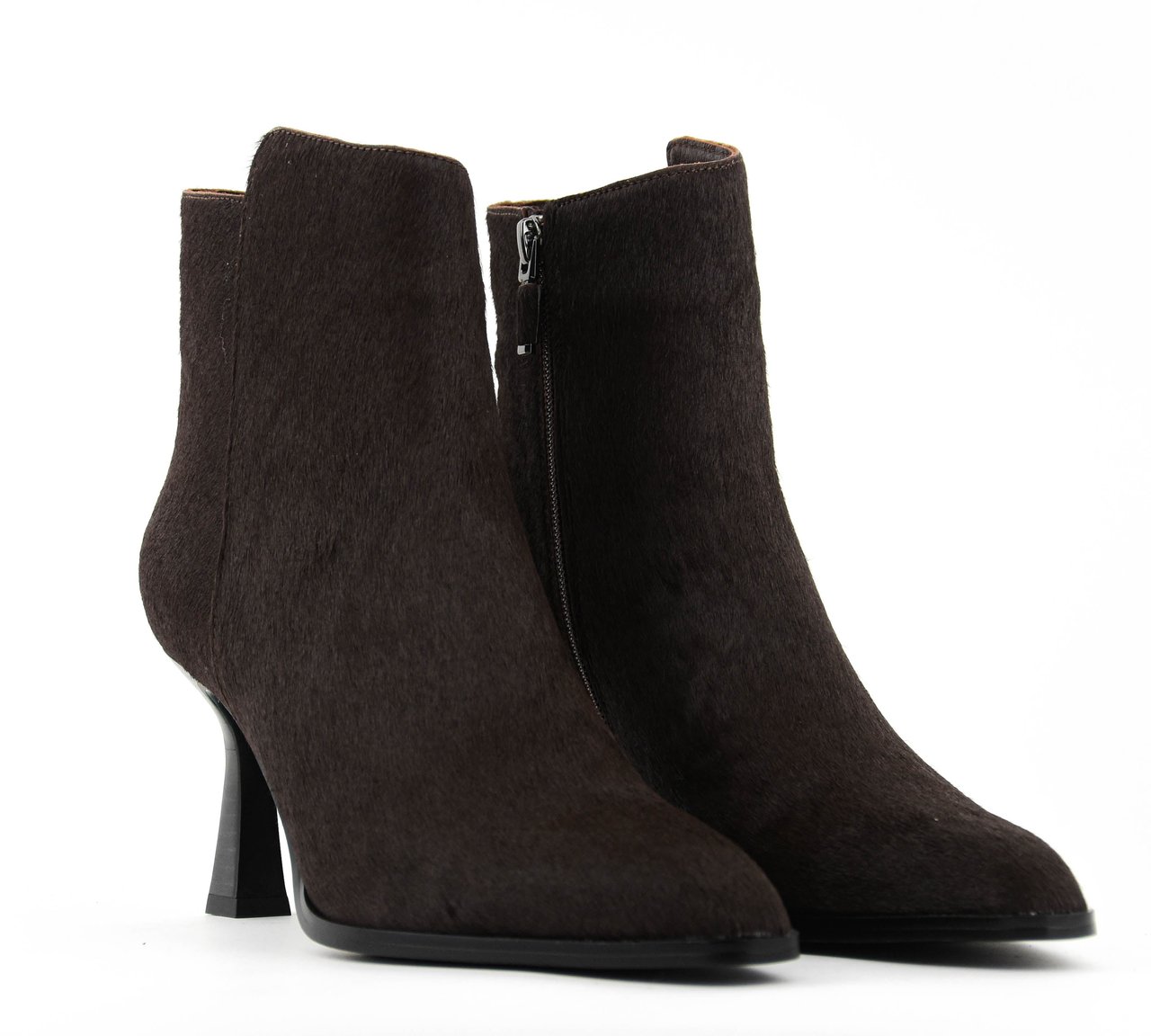 Lola Cruz Bootie Haircalf Brown Bruin