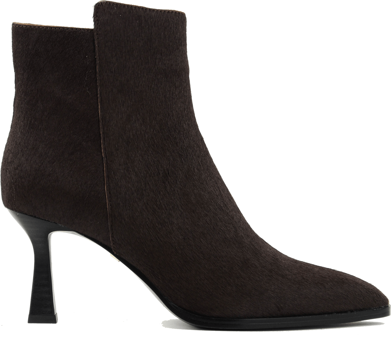 Lola Cruz Bootie Haircalf Brown Bruin