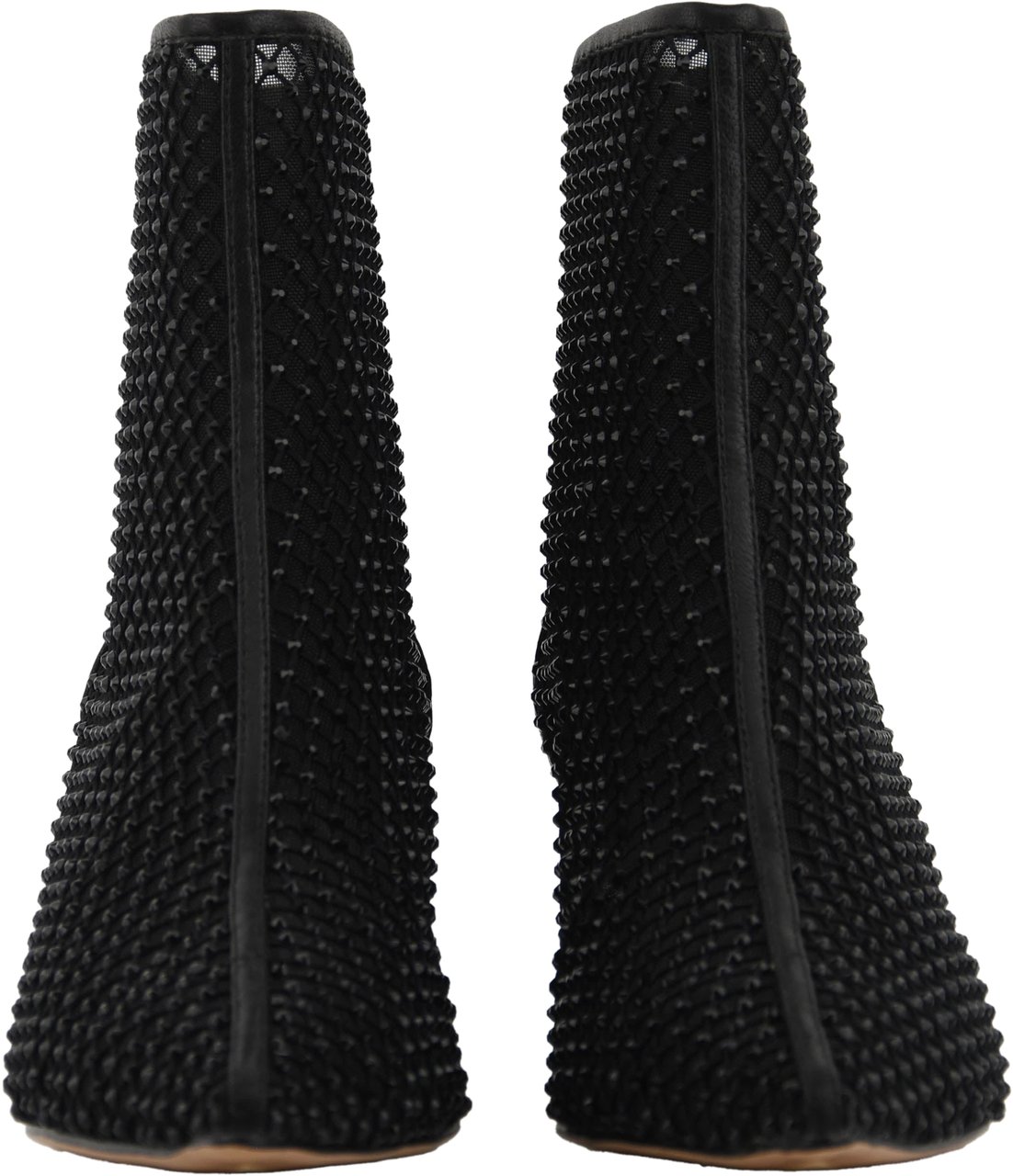 Lola Cruz Bootie Mesh Black Zwart