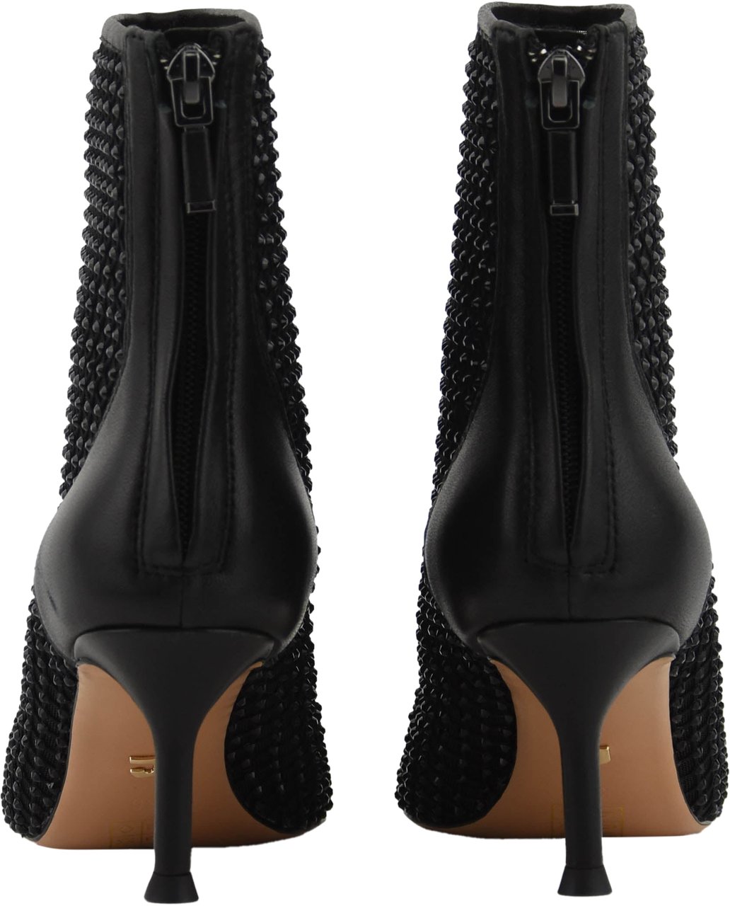 Lola Cruz Bootie Mesh Black Zwart