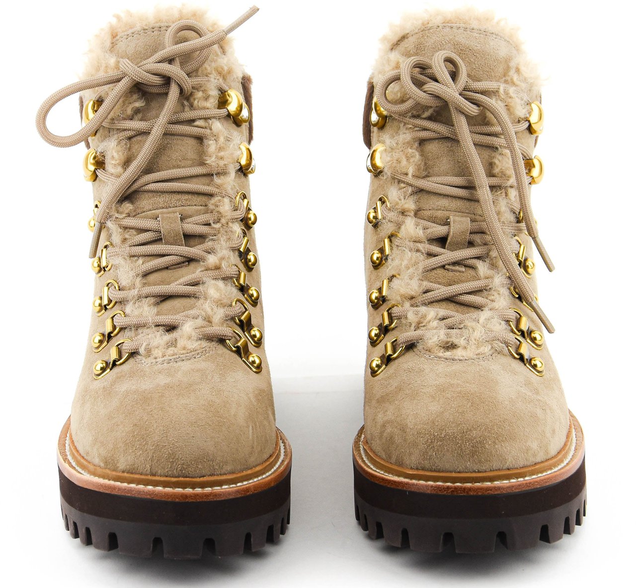 Lola Cruz Berg Boot Taupe Beige