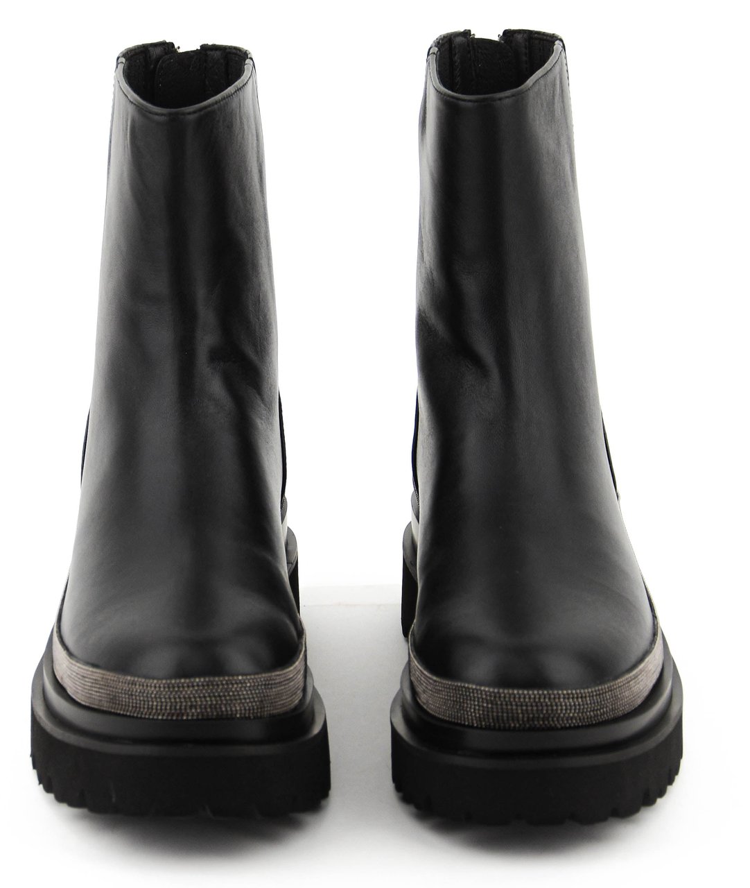 Lola Cruz Chelsea Strass Boot Zwart