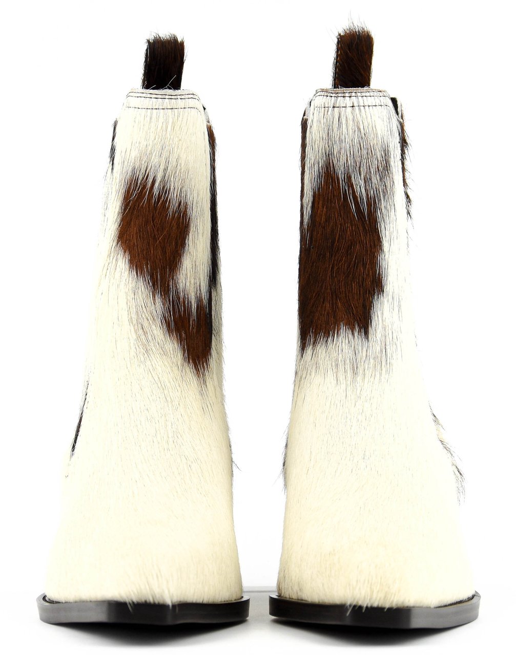 Lola Cruz Cow Boot Wit