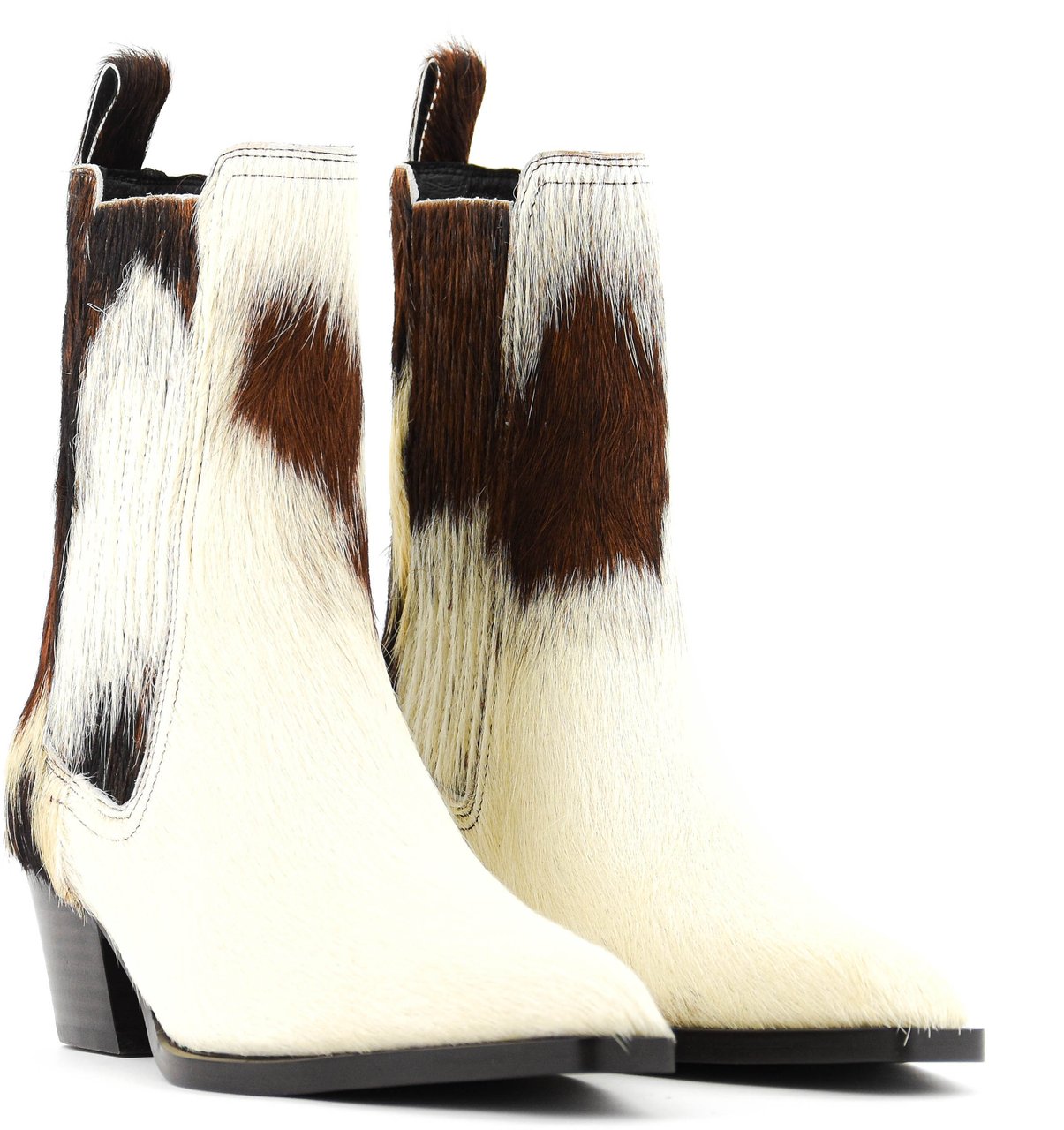 Lola Cruz Cow Boot Wit