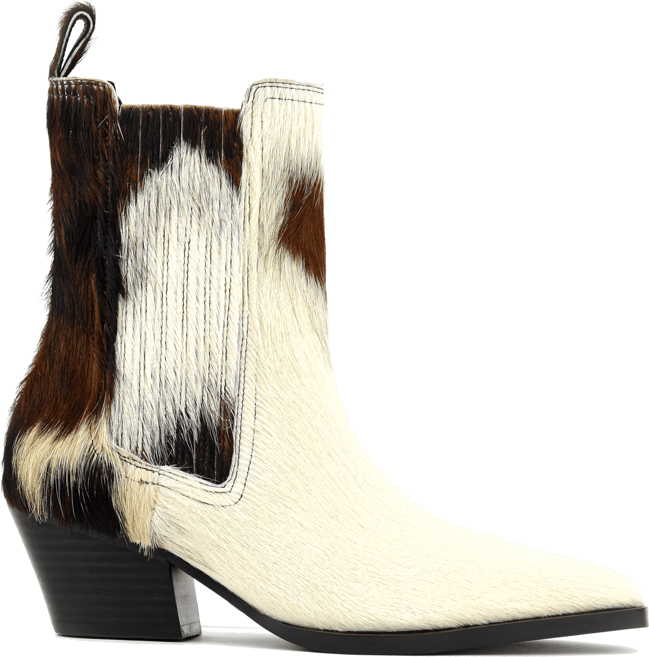 Lola Cruz Cow Boot Wit