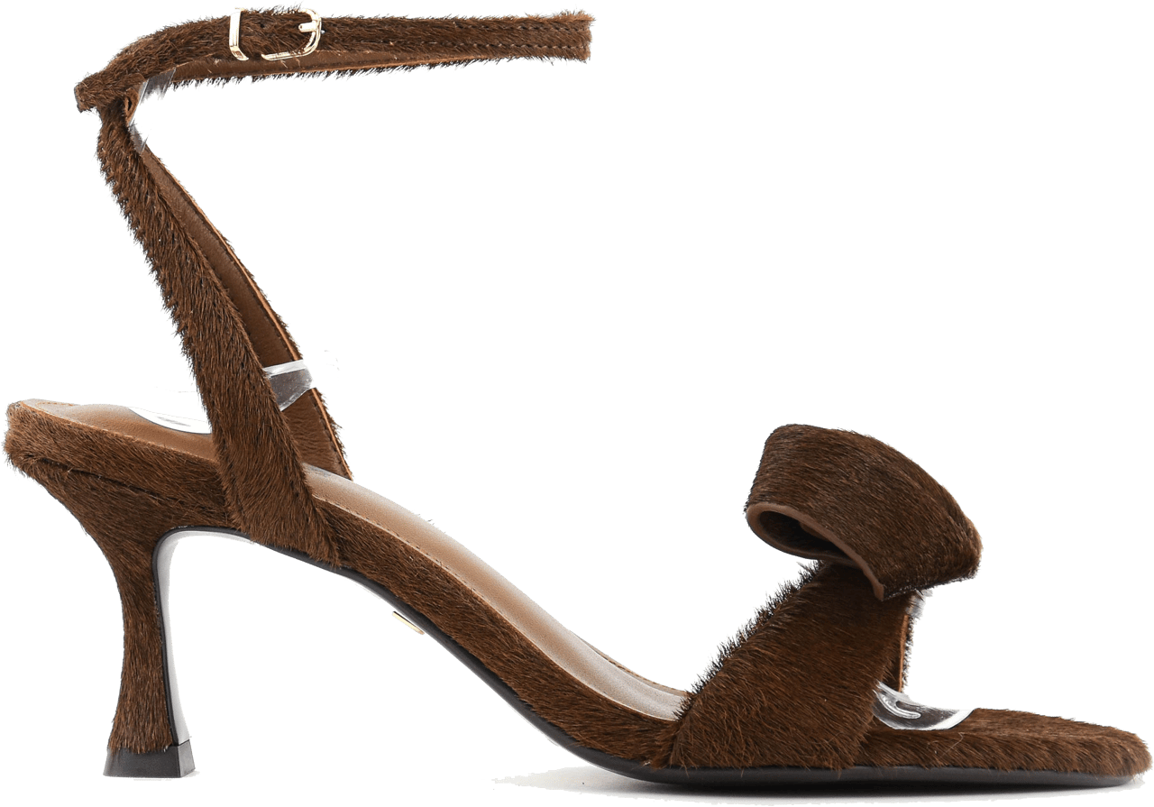 Lola Cruz Sandal Tan Pony Bruin