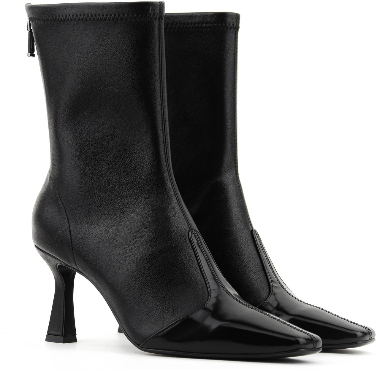 Lola Cruz Bootie Black Zwart