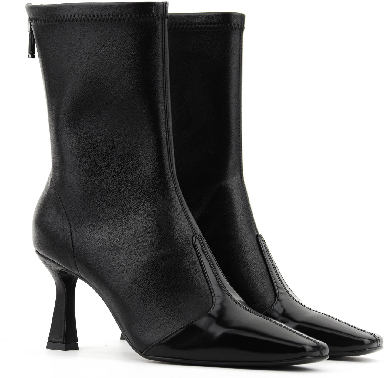 Lola Cruz Bootie Black Zwart
