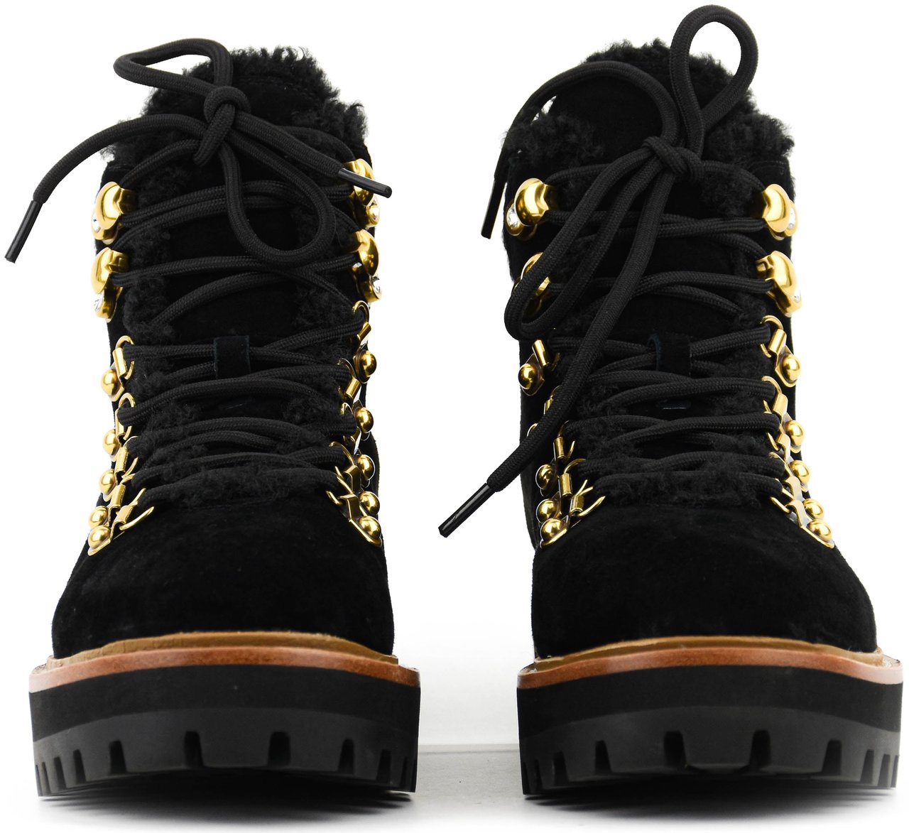 Lola Cruz Berg Boot Black Zwart