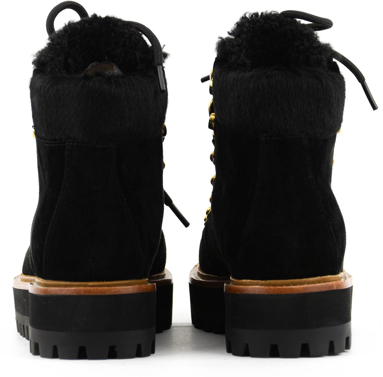 Lola Cruz Berg Boot Black Zwart