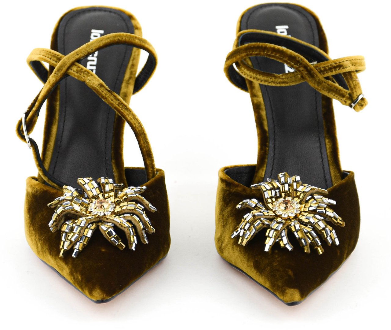 Lola Cruz Odea Pump 95 Ochre Geel