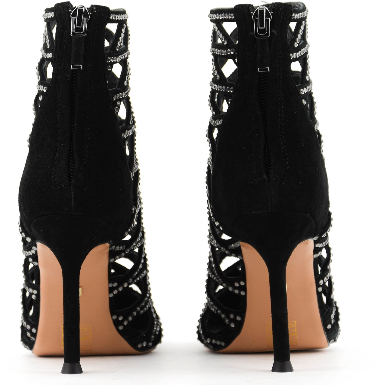 Lola Cruz Alva Sandal Black Zwart