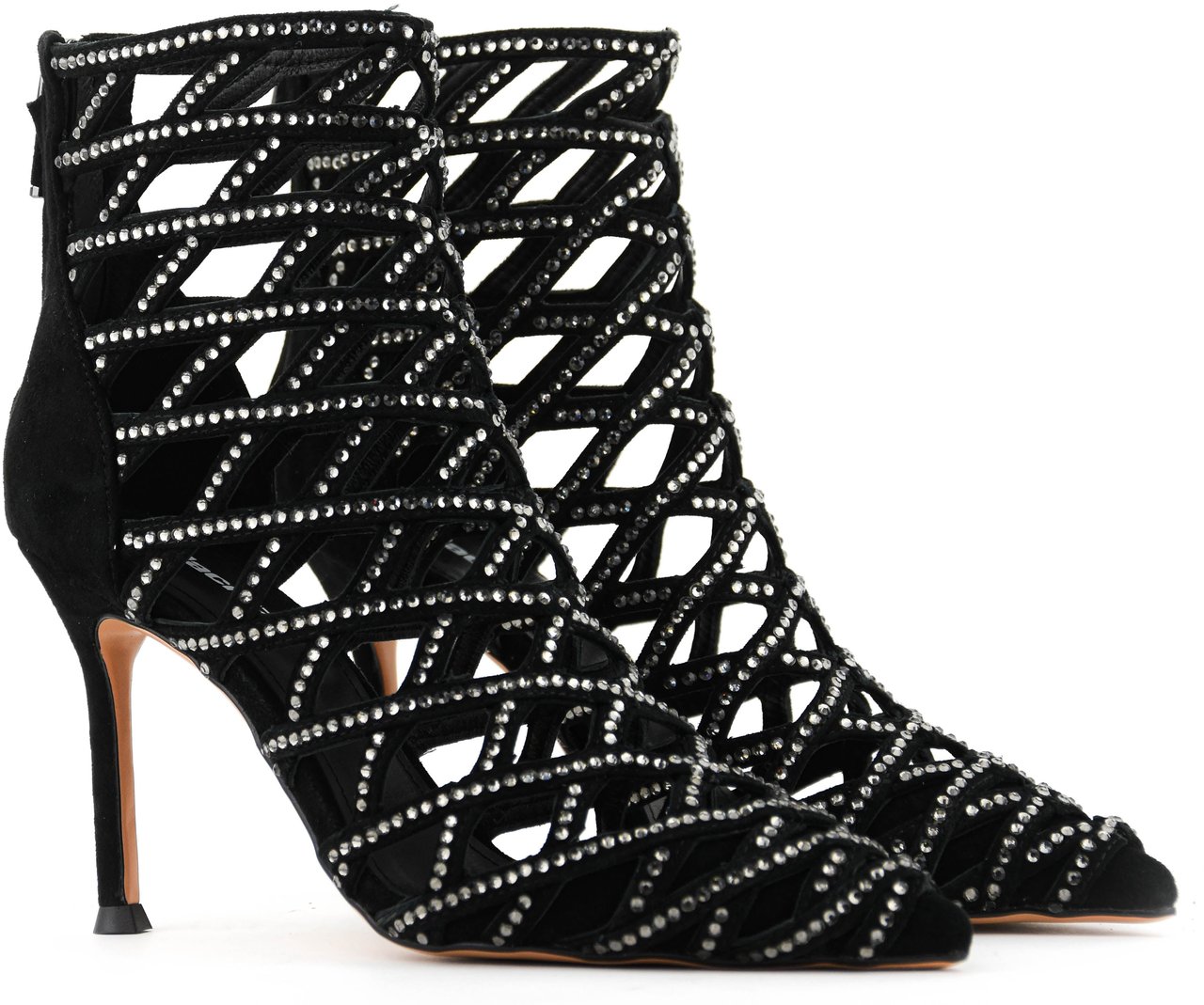 Lola Cruz Alva Sandal Black Zwart