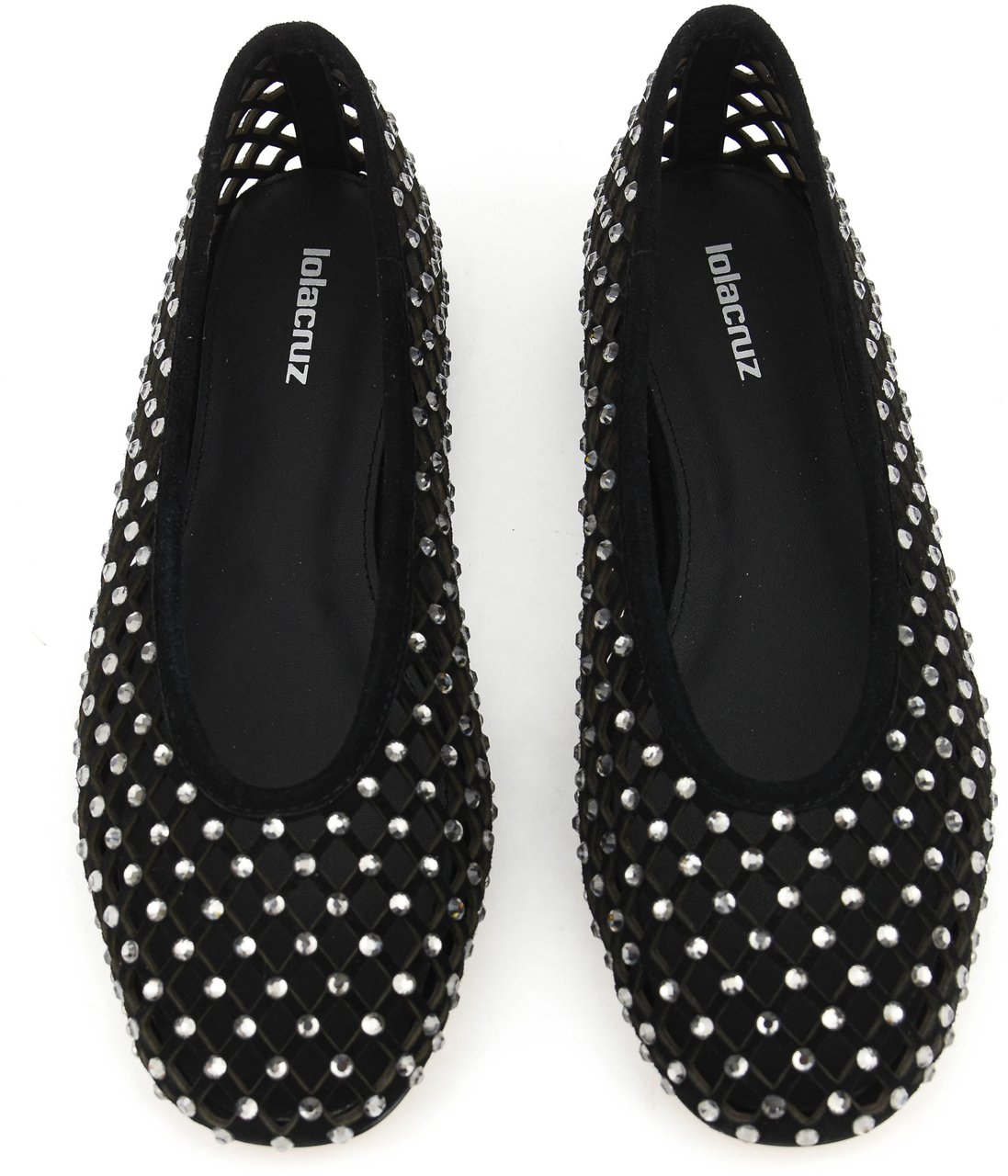 Lola Cruz Leonor Ballerina Black Zwart