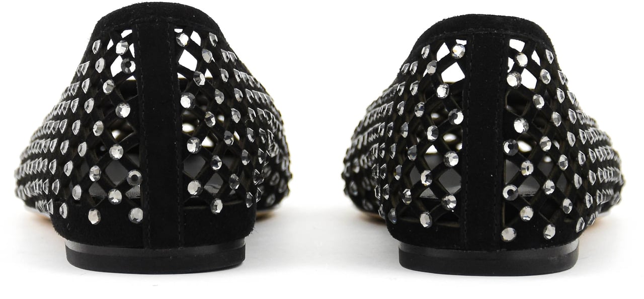 Lola Cruz Leonor Ballerina Black Zwart