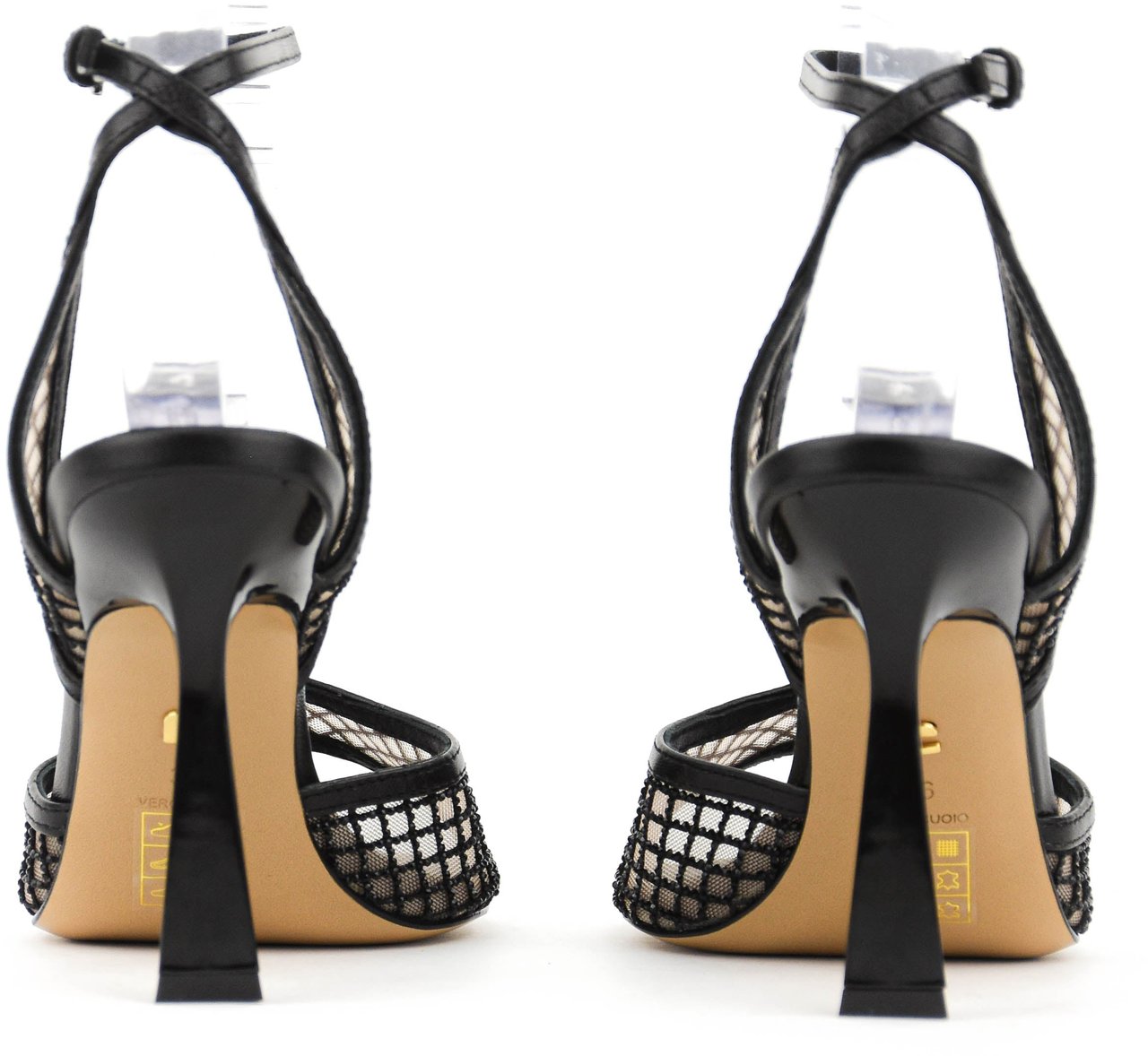 Lola Cruz Ruby Sandal 95 Black Zwart