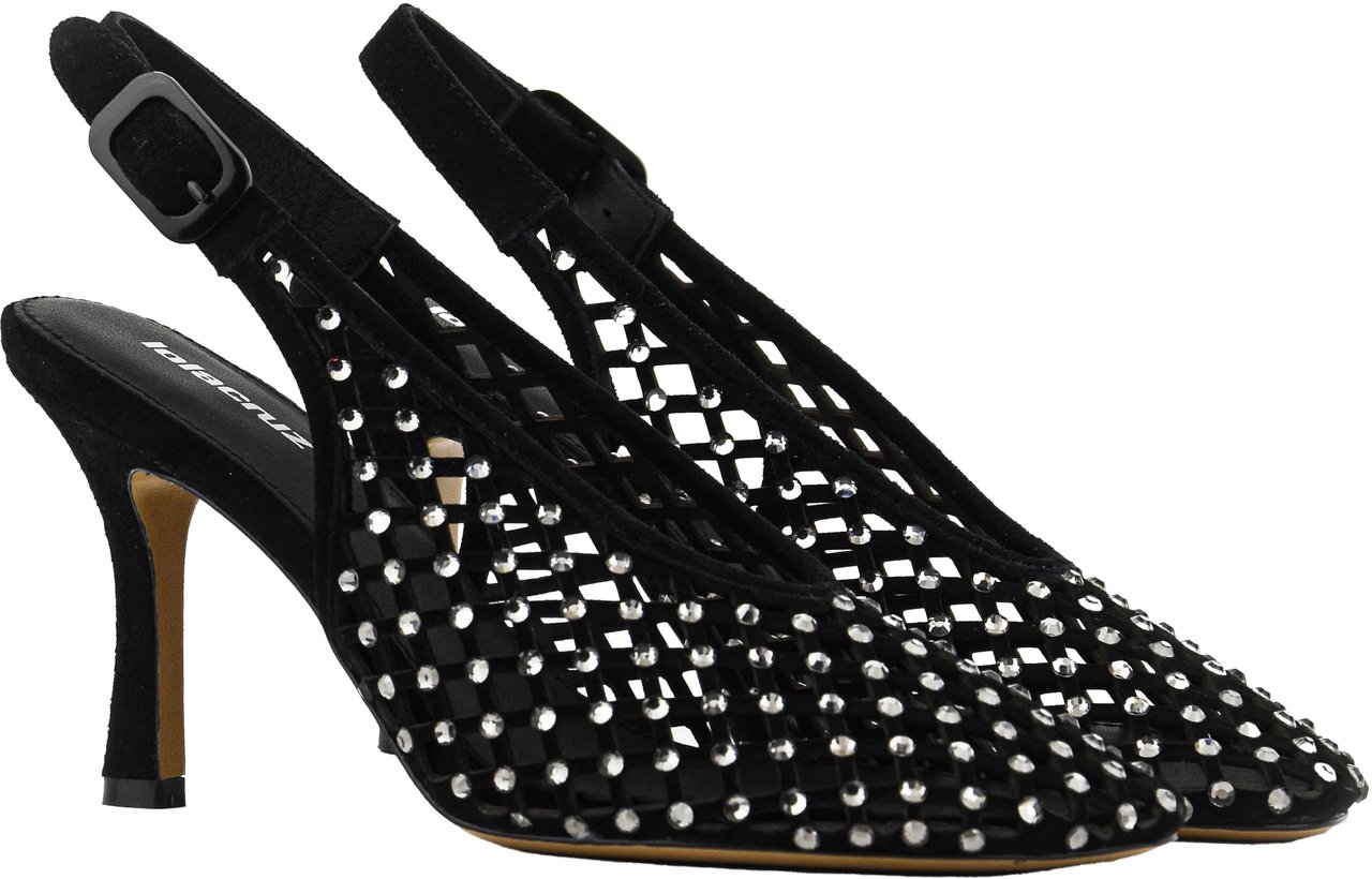 Lola Cruz Bruna Pump 80 Zwart