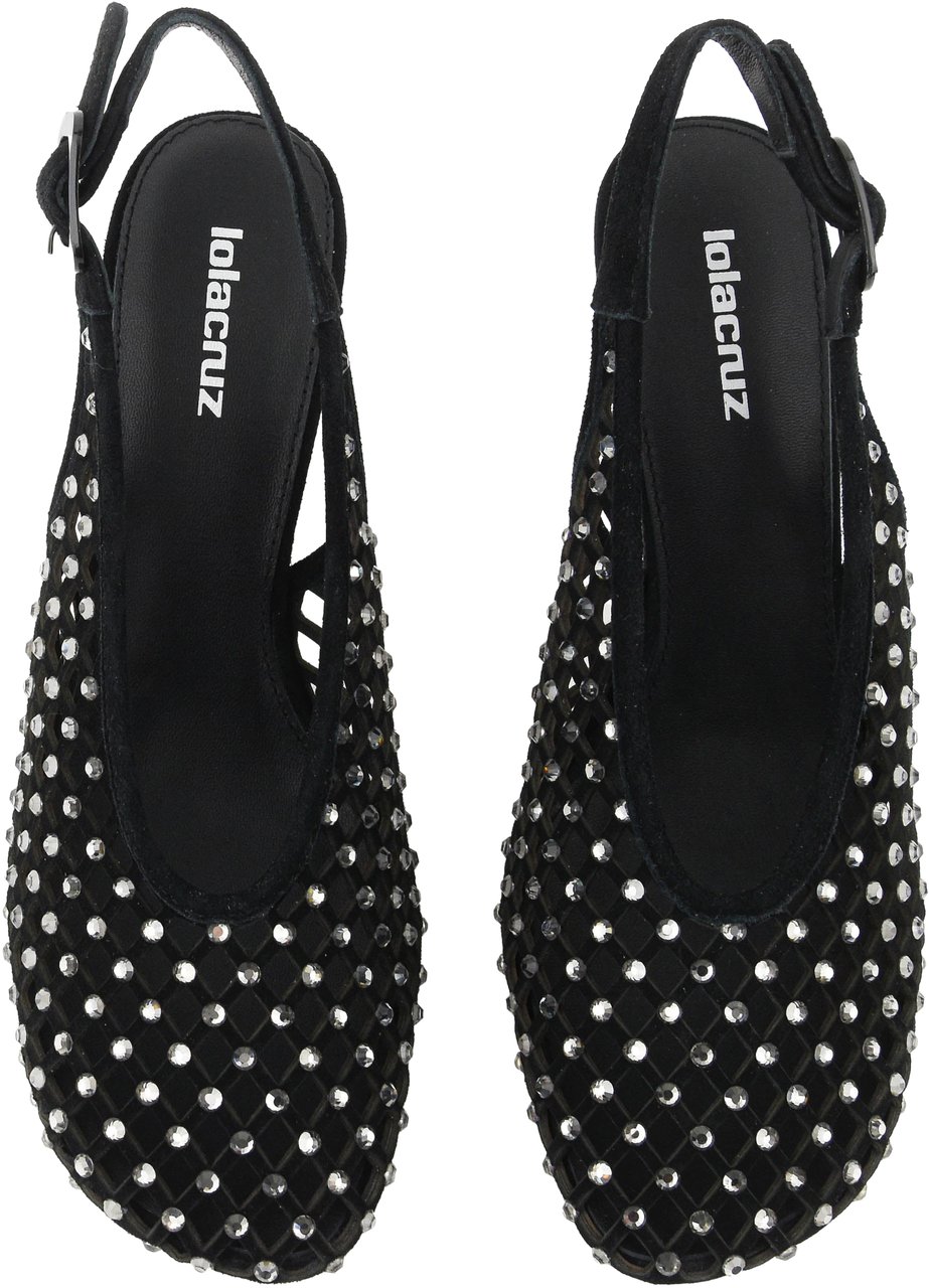 Lola Cruz Bruna Pump 80 Zwart