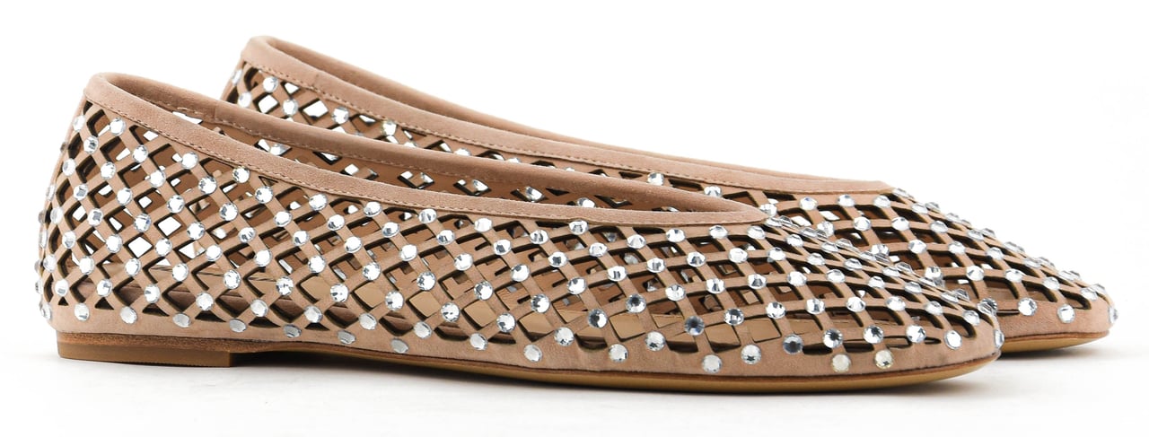 Lola Cruz Leonor Ballerina Nude Beige
