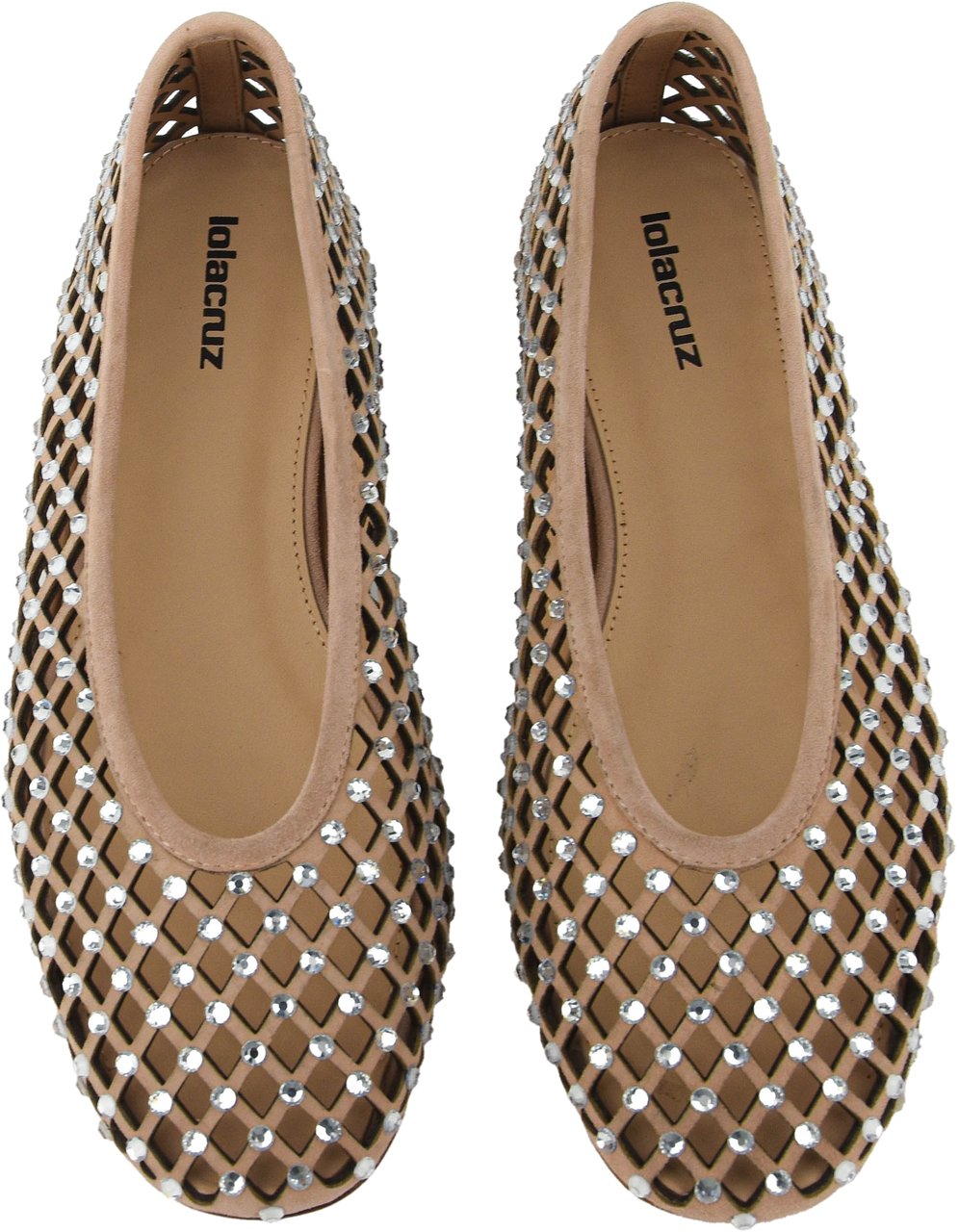 Lola Cruz Leonor Ballerina Nude Beige