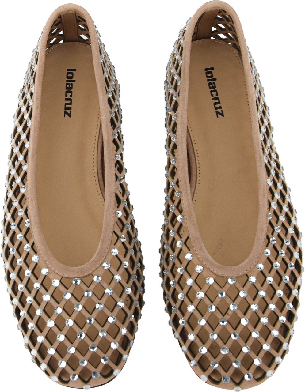 Lola Cruz Leonor Ballerina Nude Beige