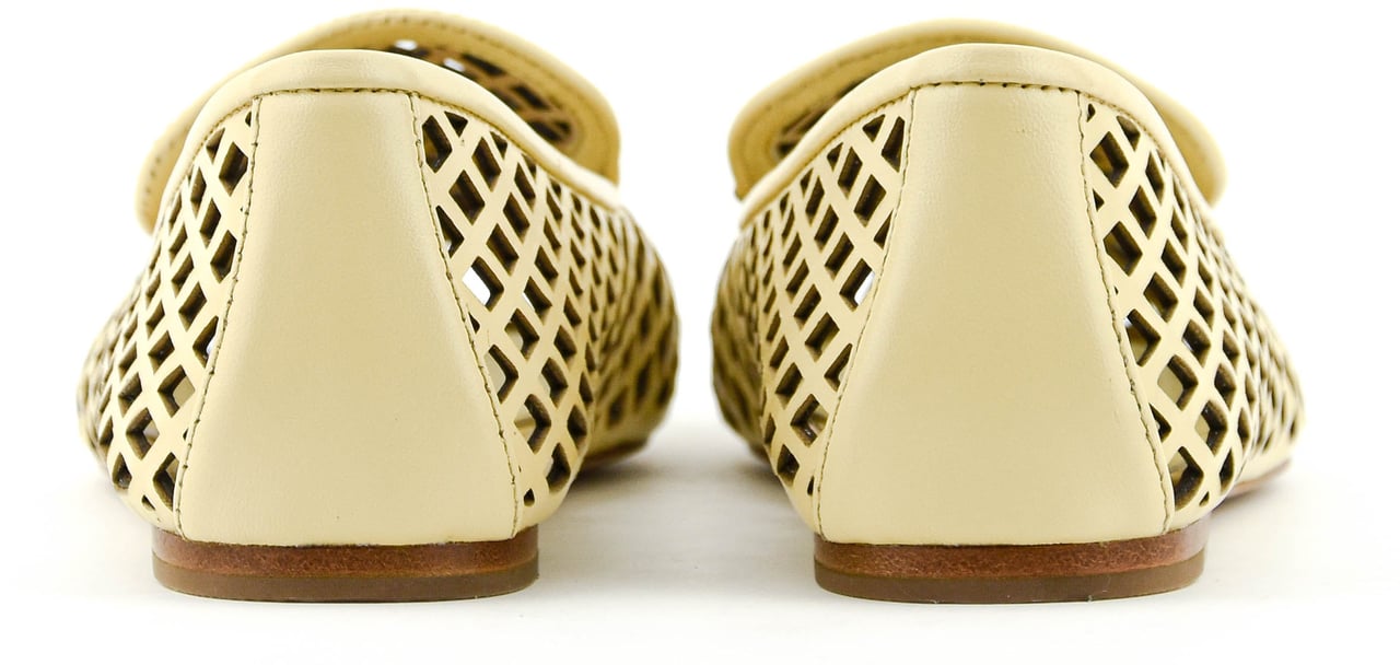 Lola Cruz Bruna Loafer Vanilla Geel