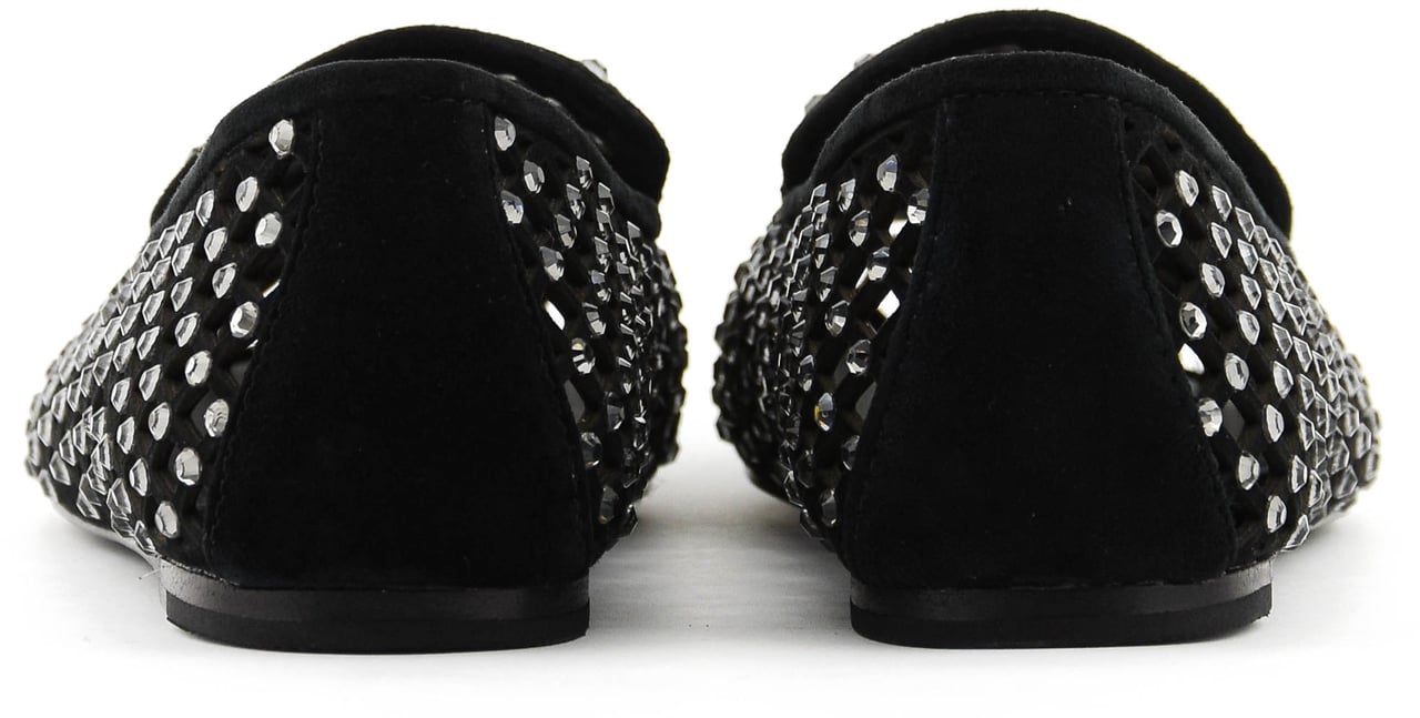 Lola Cruz Leonor Loafer Black Zwart