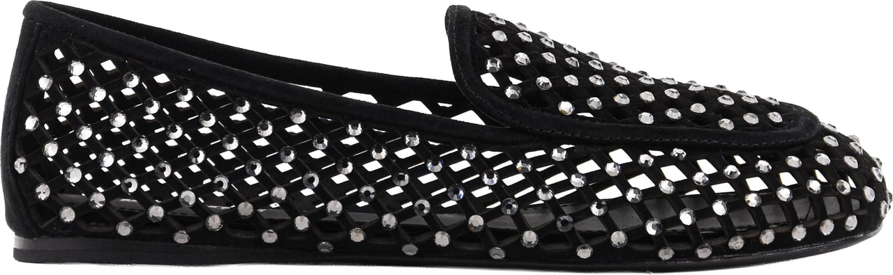 Lola Cruz Leonor Loafer Black Zwart