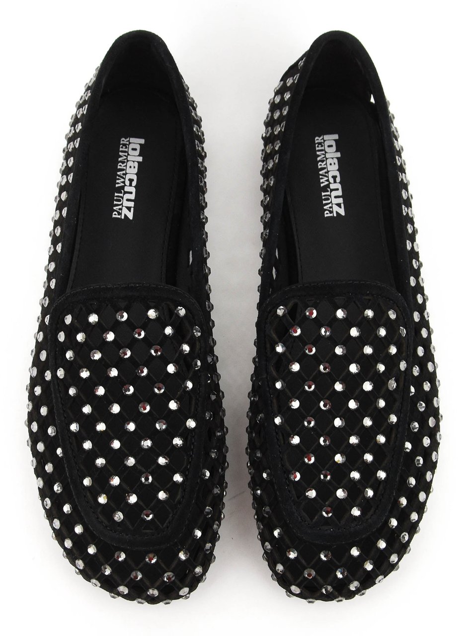 Lola Cruz Leonor Loafer Black Zwart