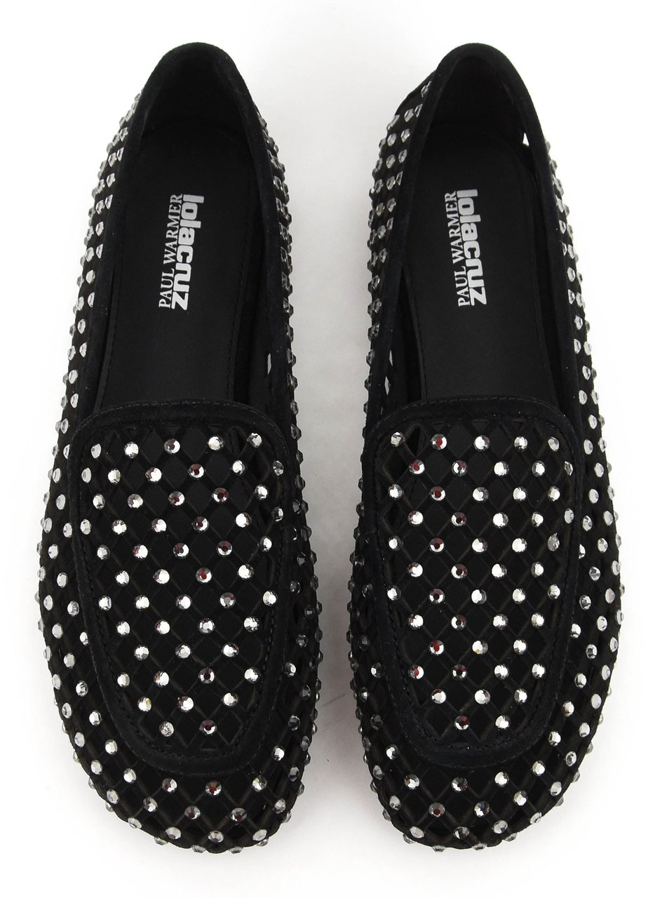 Lola Cruz Leonor Loafer Black Zwart