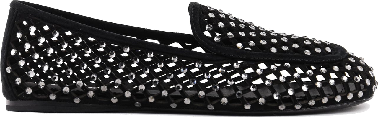 Lola Cruz Leonor Loafer Black Zwart