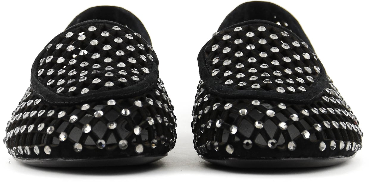 Lola Cruz Leonor Loafer Black Zwart