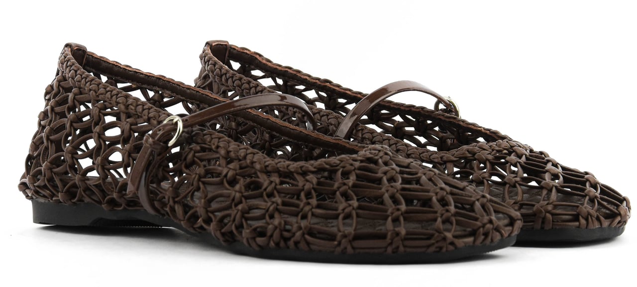 Lola Cruz Gara Ballerina Brown Bruin