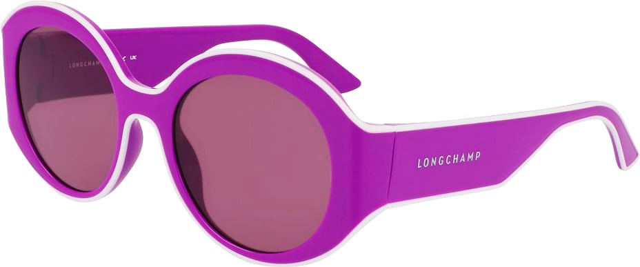 Longchamp Purple Injected Sunglasses Paars