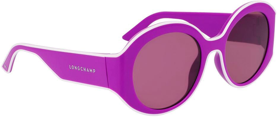 Longchamp Purple Injected Sunglasses Paars