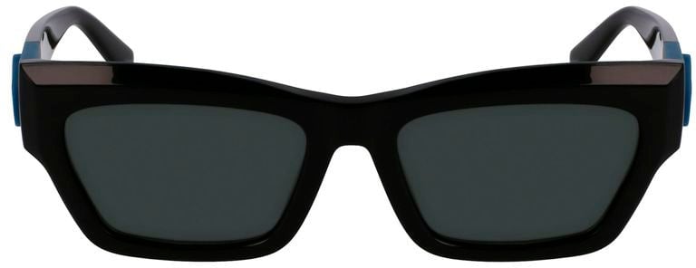 Longchamp Black Acetate Sunglasses Zwart