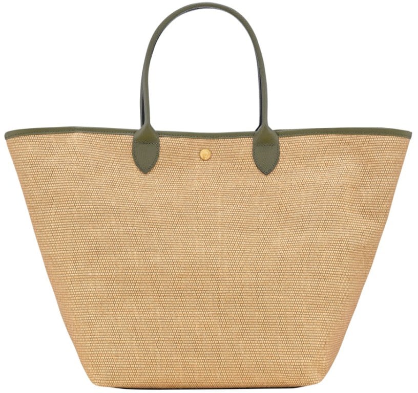 Longchamp "La Pliage" L Basket Bag Groen