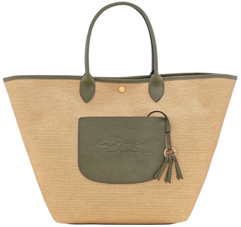 Longchamp "La Pliage" L Basket Bag Groen